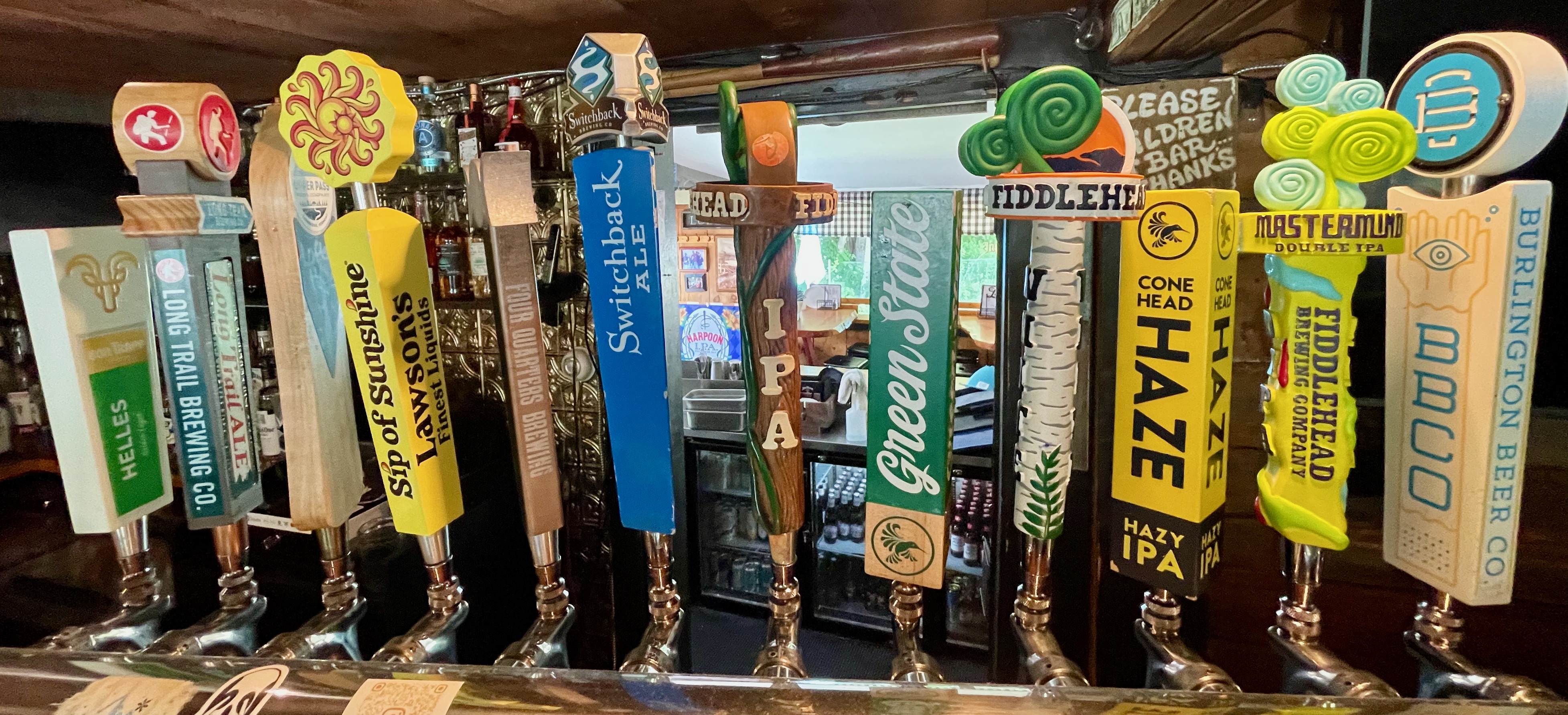Vermont drafts on tap — photo: The Loft Tavern