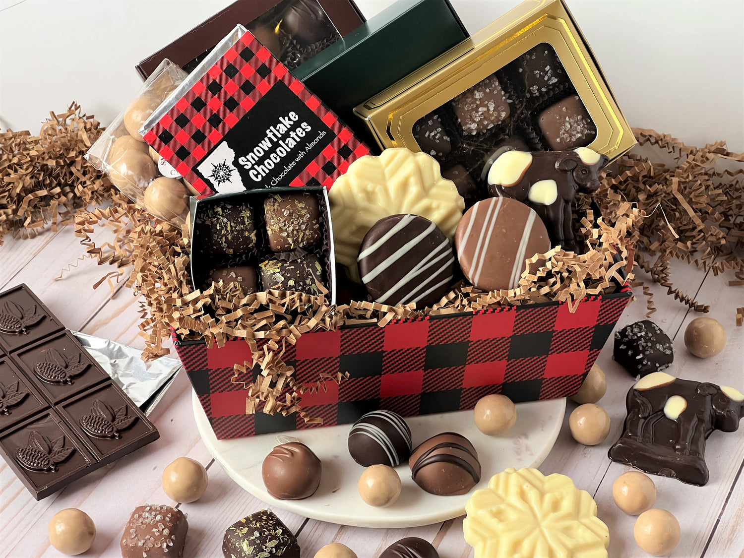 Snowflake Chocolates